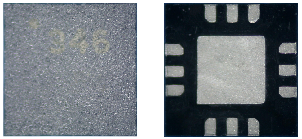 Внешний вид микросхемы HMC346ALC3B - аттенюатора с аналоговым управлением