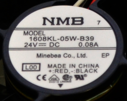 NMB Technologies 1608KL-05W-B39-L00 (заводская маркировка)