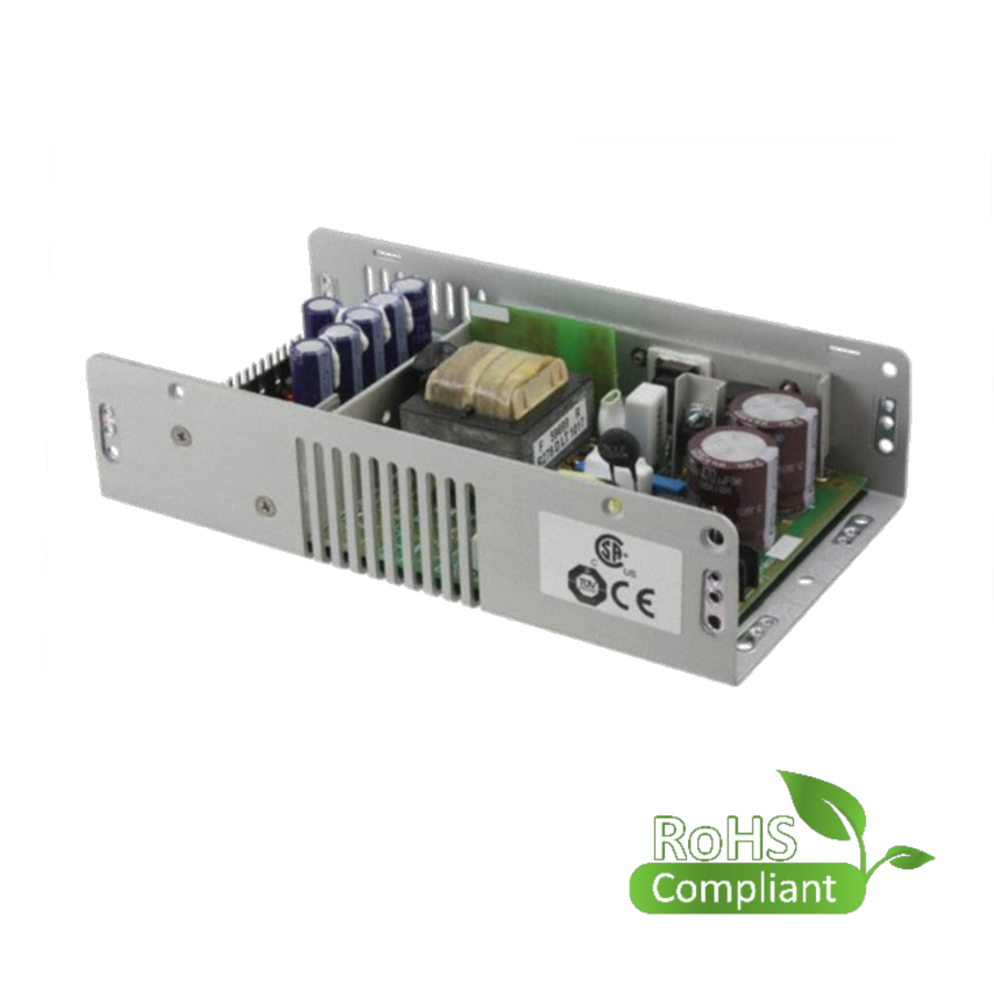 Bel Power Solutions MAP130-1024G AC/DC блок питания открытого исполнения, Uвх = 90~264 VAC, Uвых = 24 В, Iвых = 6,8 А, P = 165 Вт, монтаж на корпус, 215,9х114,3х50,8 мм, RoHS