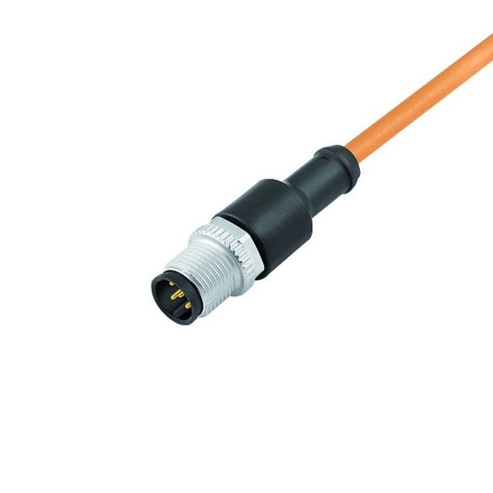 77-3429-0000-80003-1000 Binder Кабель с разъёмом, контакты: 3, папа, 4A, IP68