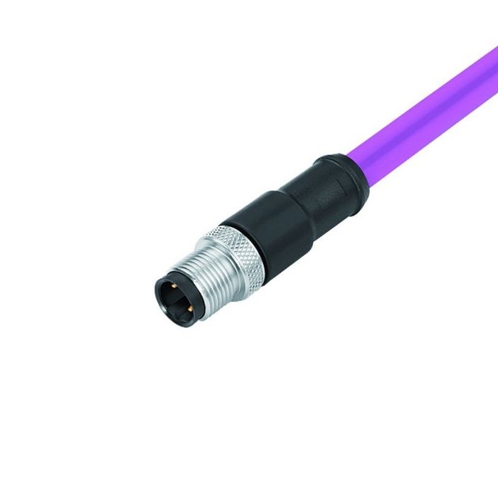 77-4329-0000-60702-1000 Binder Разъём с кабелем, контакты: 2, папа, 4A, IP67