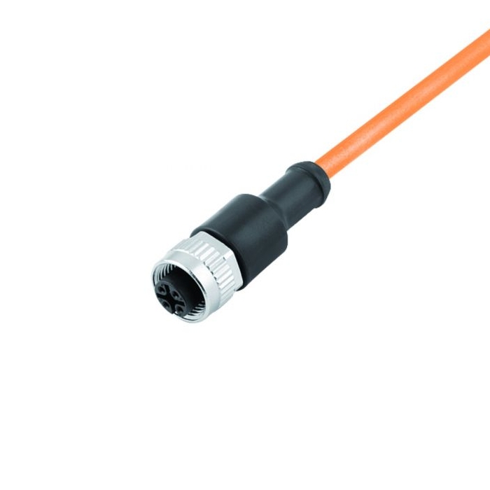 77-3430-0000-80003-0200 Binder Кабель с разъёмом, контакты: 3, мама, 4A, IP68