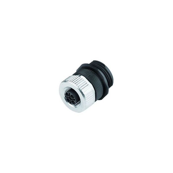 99-0694-500-04 Binder Разъём на панель, контакты: 3+PE, мама, 12A, IP68
