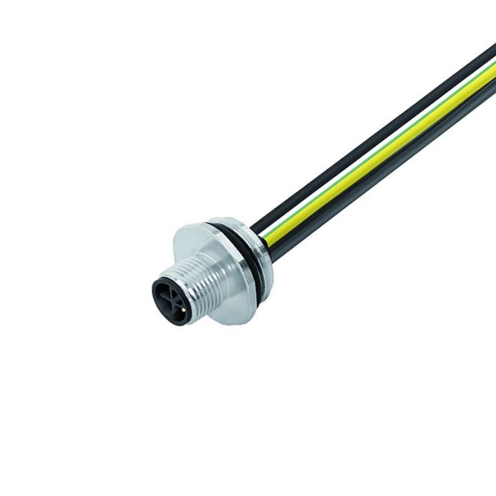 09-0691-642-04 Binder Разъём папа, контакты: 3+PE, 12A, IP68
