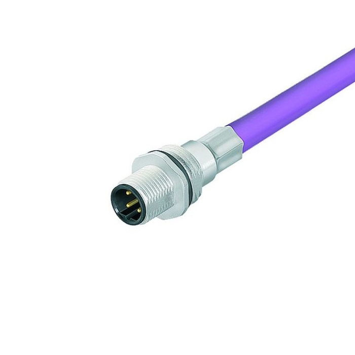 70-4433-246-04 Binder Разъём папа, контакты: 2, 4A, IP68