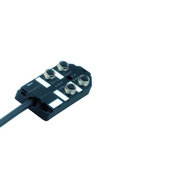 72-6300-300-04 Binder Разветвитель на 4 направления, контакты: 5/4, 2A per contact/9A, IP67