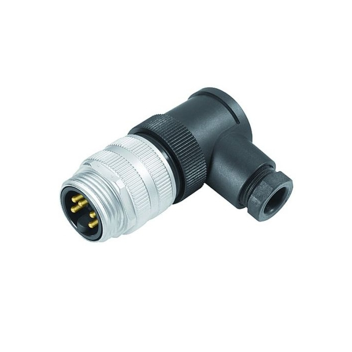 99-2443-52-04 Binder Разъём папа, контакты: 3+PE, 9A, IP67