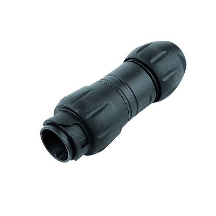 99-6501-000-08 Binder Разъём на кабель, контакты: 8 (4 + 3 Power + PE), папа, 3A signal / 25A Power, IP68/IP69K